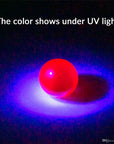 6Mm Color Mixing Quartz Balls UV Reactive Pearls American Glass (20Pcs)