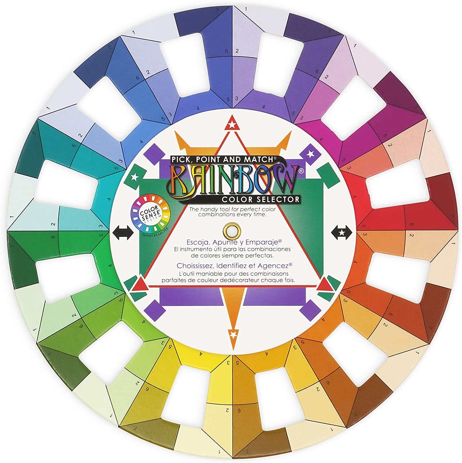 3169 Rainbow Color Wheel Selector