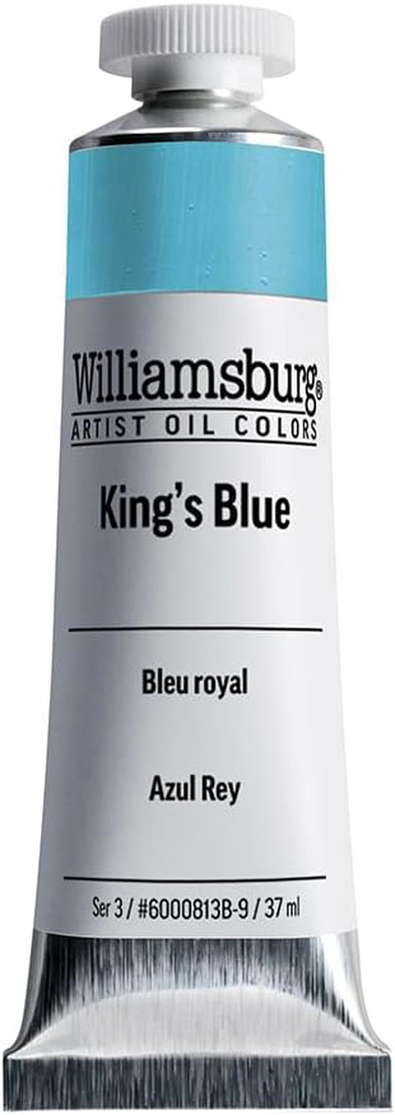 Artist Oil Colors by GOLDEN, King'S Blue, 37 Ml Tube, Professional Oil Paint, Opaque