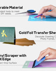 Accessories Bundle for Cricut Joy, 70Pcs Ultimate Accessories and Supplies with Adhesive Vinyl Sheets, Folded Card Stock, Card Mat, Weeding Tools, Crafting Starter Kit for Cricut Projects