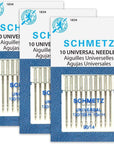 Universal (130/705 H) Household Sewing Machine Needles - Size 90/14-2 Cards - 20 Needles