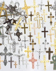 100 Gram Metal Charms for Jewelry Making, Silver & Gold, Bulk Pack for Bracelets, Necklaces, Crafts
