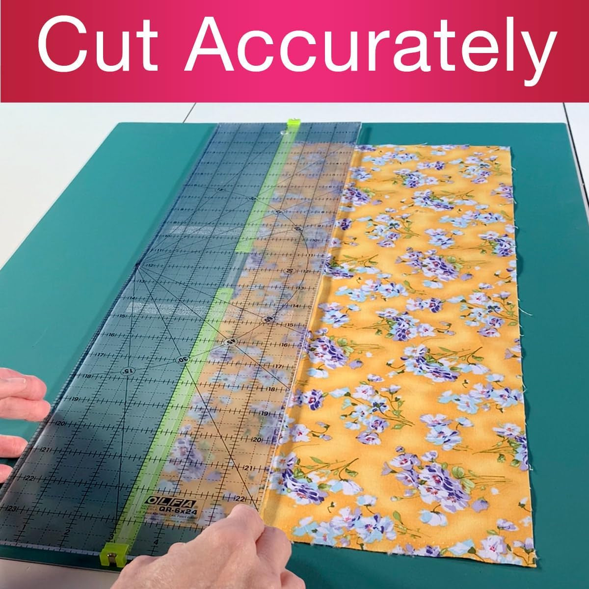 - Quilt Ruler Upgrade Kit - Mistake Proof & Slip Proof Your 12" & 24” Quilt Rulers (Or 12½" & 24½") - Cut Faster and More Accurately - for Both Right & Left-Handers