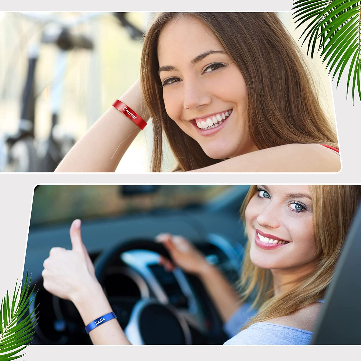 24 Pcs Anodized Aluminum Bracelet Blanks Metal Stamping Blanks Engraving Metal Stamp Bracelet Blanks for Bracelet Jewelry Making DIY Crafts Supplies, 7 X 0.5 X 0.05 Inches, 6 Colors