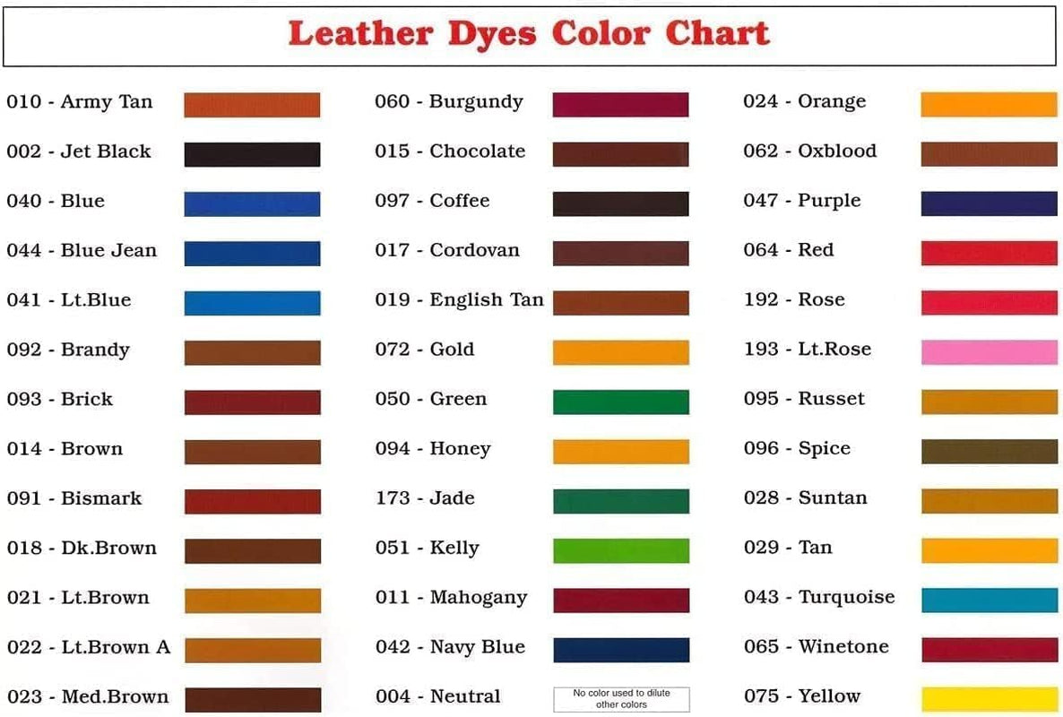 Leather Dye Jet Black - 2 Pack