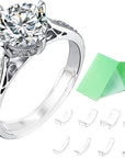 Invisible Ring Size Adjuster for Loose Rings Ring Adjuster Fit Any Rings, Assorted Sizes of Ring Sizer