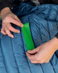 Tenacious Tape 3”X20” Fabric and Vinyl Gear Repair Tape, Quickly Fix Holes and Rips in Puffy Jackets, Rain and Snow Gear, Tents, Sleeping Bag and More, Sage, 1 Pack