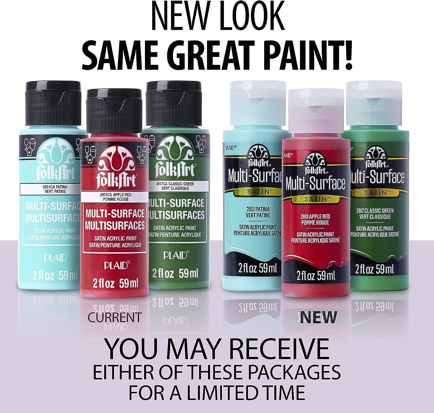 PROMO830 Multi Satin Finish Acrylic Craft Paint Set Designed for Beginners and Artists, Non-Toxic Formula That Works on All Surfaces, 2 Oz, 2 Fl Oz (Pack of 12), 12 Colors May Vary, 24