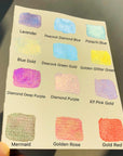 Metallic Watercolour Paints Handmade Glitter Shimmering Double Color Watercolour Solid Paint Include 12 Colors Water Colour in Portable Tin Box for Artists, Professionals