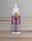 Quick Dry Tacky Glue – Dries Clear– 4 OZ – Single