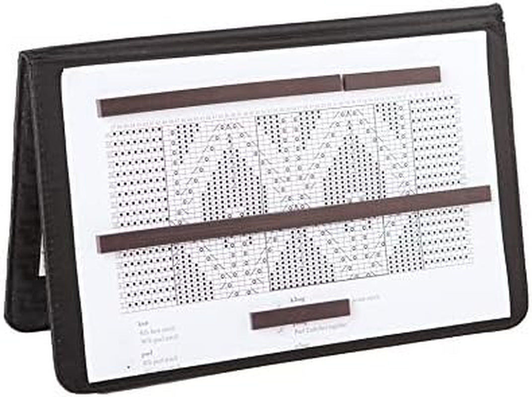 Premium Chart Keeper Pattern Holder with Magnets for Knitting, Crocheting, and Cross Stitching