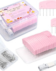 Knit Blocking Pins Kit,20Pcs Knit Blocking Combs,100 T-Pins for Blocking Knitting,Crochet, Lace or Needlework Projects,Knitting Block Tool for Blocking Mats