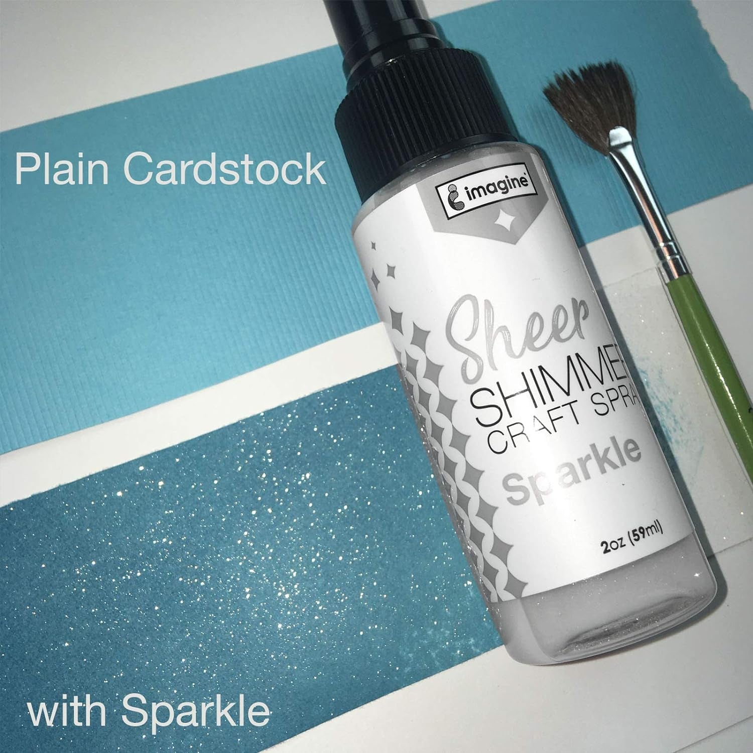 Crafts Sheer Shimmer Spritz Spray, Sparkle (Packaging May Vary)