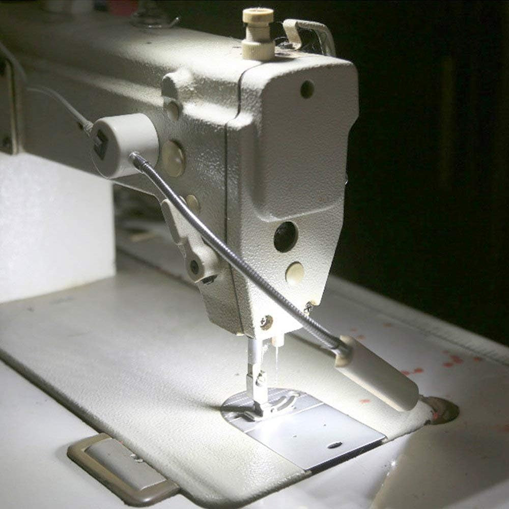 Sewing Machine Light (36LED) Gooseneck Work Light with Magnetic Mounting Base, White Soft Light for Lathes, Drill Presses, Workbenches