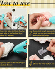 39 Pcs Graduation Cap Decorations Kit Include 29 Faux Flowers Heads Glue Gun 6 Glue Sticks 3 Sheets Glitter Quotes Cap Topper Decoration Kit for Graduation DIY (Cap Not Included)