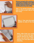 Sticky Self-Adhesive Tear Away Embroidery Stabilizer Backing 12" X 10 Yd Roll - Medium Weight for Napped Fabric & Hoop Less Embroidery