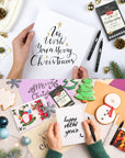 Calligraphy Pens,8 Size Calligraphy Pens for Writing,Brush Pens Calligraphy Set for Beginners, Hand Lettering Pens