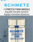 Twin Stretch Machine Needle, 4/75-Inch