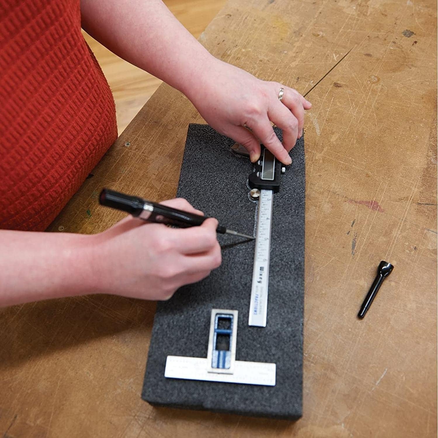 Long Nosed Pattern Marker, Silver