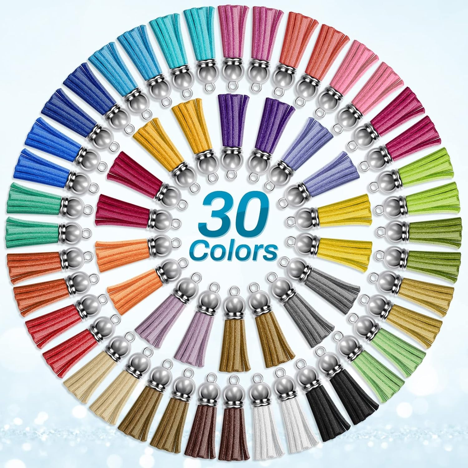 350Pcs Acrylic Keychain Blanks  Clear Acrylic Keychain Blanks for Vinyl with 60 Pcs Acrylic Blanks, 60 Pcs Keychain Tassels, 170 Pcs Jump Rings and 60Pcs Keychain Rings for DIY Keychain Craft