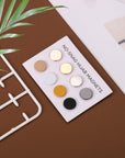 8Pcs Hijab Magnetic Pins, Strong Clothes Hijab Magnets Multi-Purpose Colorful Magnetic Scarf Clasp Pinless Brooch Hijab Pins Buttons for Women Clothing Dress Scarves (Matte+Plating)