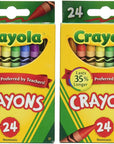 Crayons 24 Ct (Pack of 2)