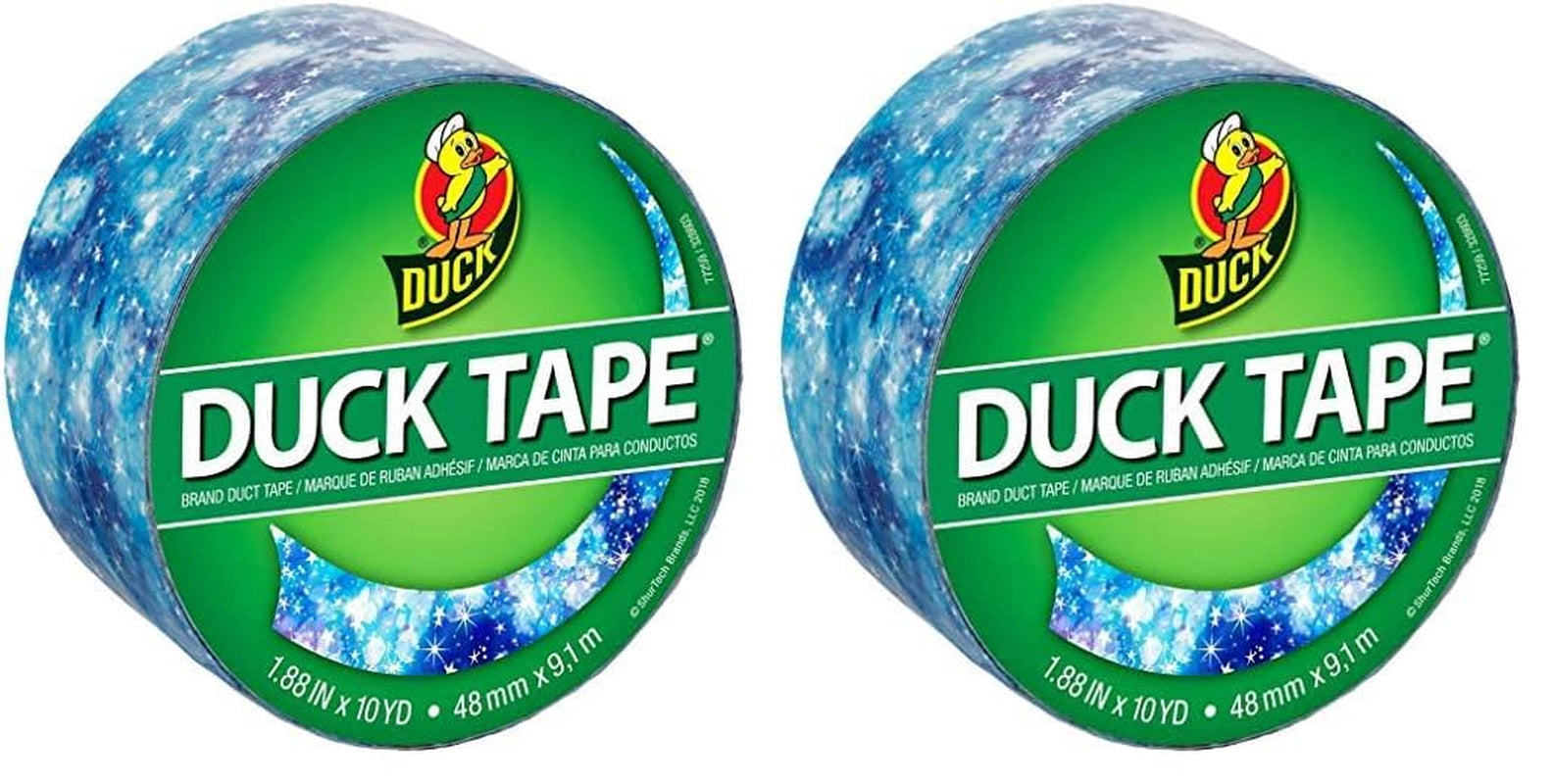 Starry Galaxy Duck Tape 1.88"X10Yd