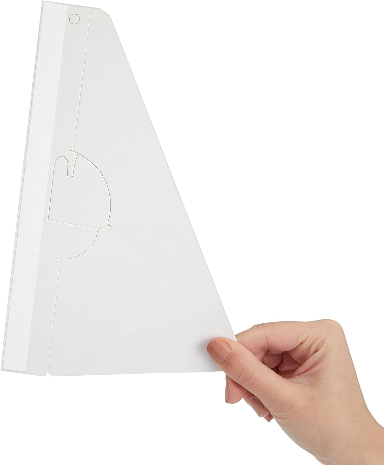 50 Pack Self Stick 9 Inch Cardboard Easel Backs, Picture Frame and Art Stand for Painting, Photos, Artwork, Crafts (White)