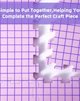 Blocking Mats for Knitting, Extra Thick Crochet Blocking Mats for Crochet Projects, Blocking Mats Boards for Crochet Projects with 150 T-Pins and Storage Bag for Knitting Supplies