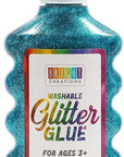 Glue with Glitter for Arts and Crafts, 8 Colors (6.76 Oz, 8 Pack)