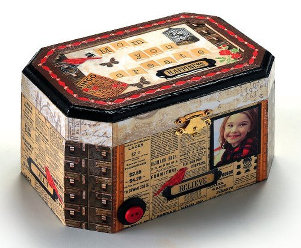 CS11272 8 Fl. Oz. Decoupage Satin Glue, 8 Ounce, Clear