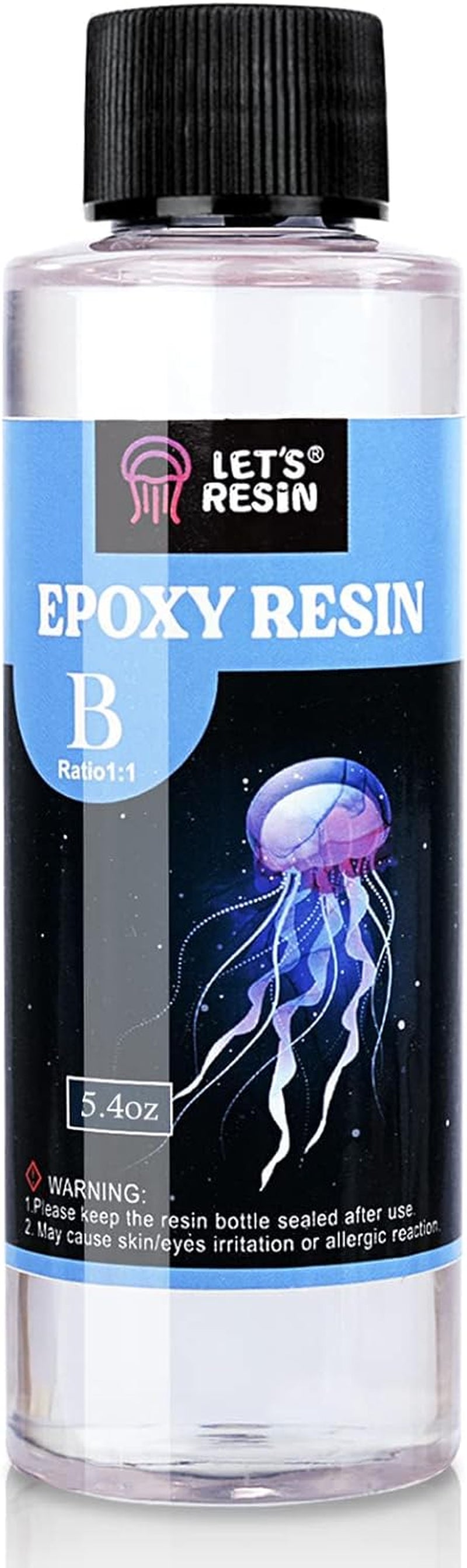 Resin Hardener Only 5.4OZ, Part B Epoxy Hardener