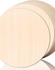 12PACK Wood Rounds for Crafts, 12 Inch Unfinished Wood Circles Discs for Door Hanger Sign Blank, Particle Board for Wreath Boards Crafts Painting and Christmas Halloween Decoration