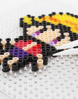 Fuse Beads Boards 5Mm Large Clear Plastic Pegboards for Kids Craft Beads 4 PCS
