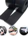1 Inch Hook and Loop Tape Sticky Back - 5.5 Yards (16.5 Feet) - Strips Adhesive Heavy Duty Black Roll (1 Inch * 16.5 Ft)