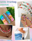 Stocking Stuffers for Kids - 3000 Clay Beads Bracelet Making Kit - Preppy Taylor Inspired Friendship Bracelets - Christmas Arts and Crafts Gift for Ages 6-12 Girl,Party Favors for Kids