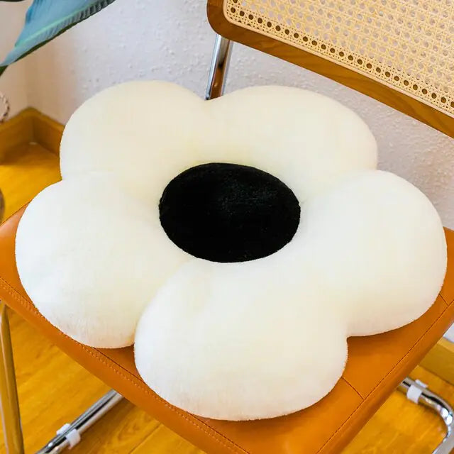 Flower Plush Pillow Cushions