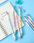 Cute Cartoon Luminous Rotating Gel Pen
