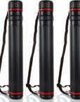 3PCS Poster Tube, Small Poster Tube with Strap, Art & Poster Storage Transport Tubes, Carry Document, Blueprint, Drawing and Artwork, round Poster Holder Tube Cases Expand from 17.5 to 28 Inch