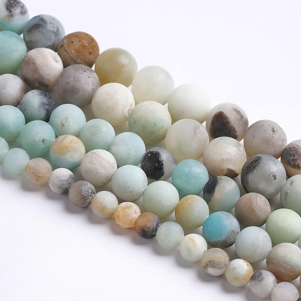 6MM 60PCS Natural Stone Black Labradorite Beads for Jewelry Making DIY Bracelet