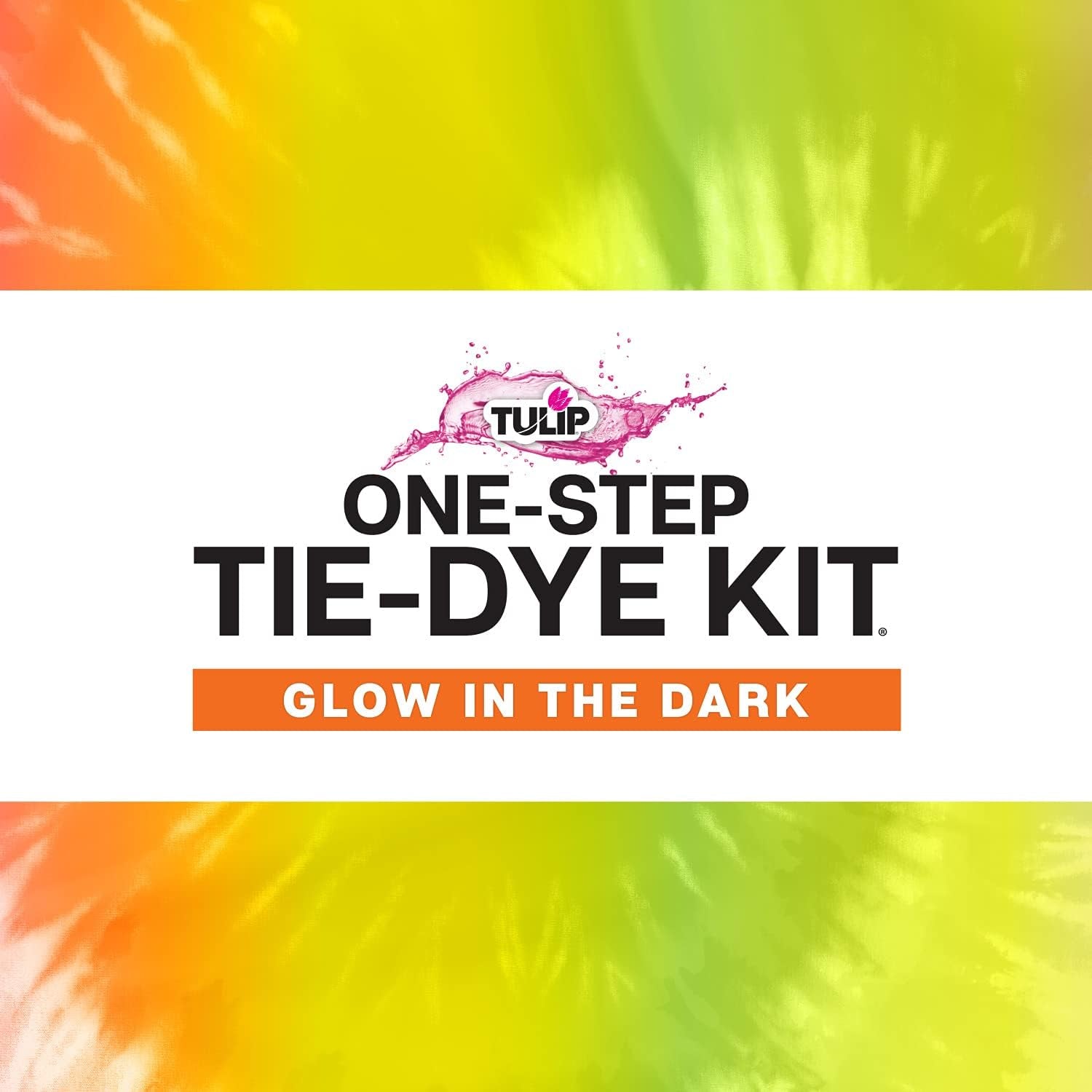 Easy Techniques for Fun Fabric Designs, Glow & Neon Dye Colors DIY Activity & Gift Idea, Glow-In-The-Dark