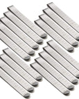 Sewing Clips Set of 20 Stainless Steel Hemming Clips 3 Inches Measurement Ruler