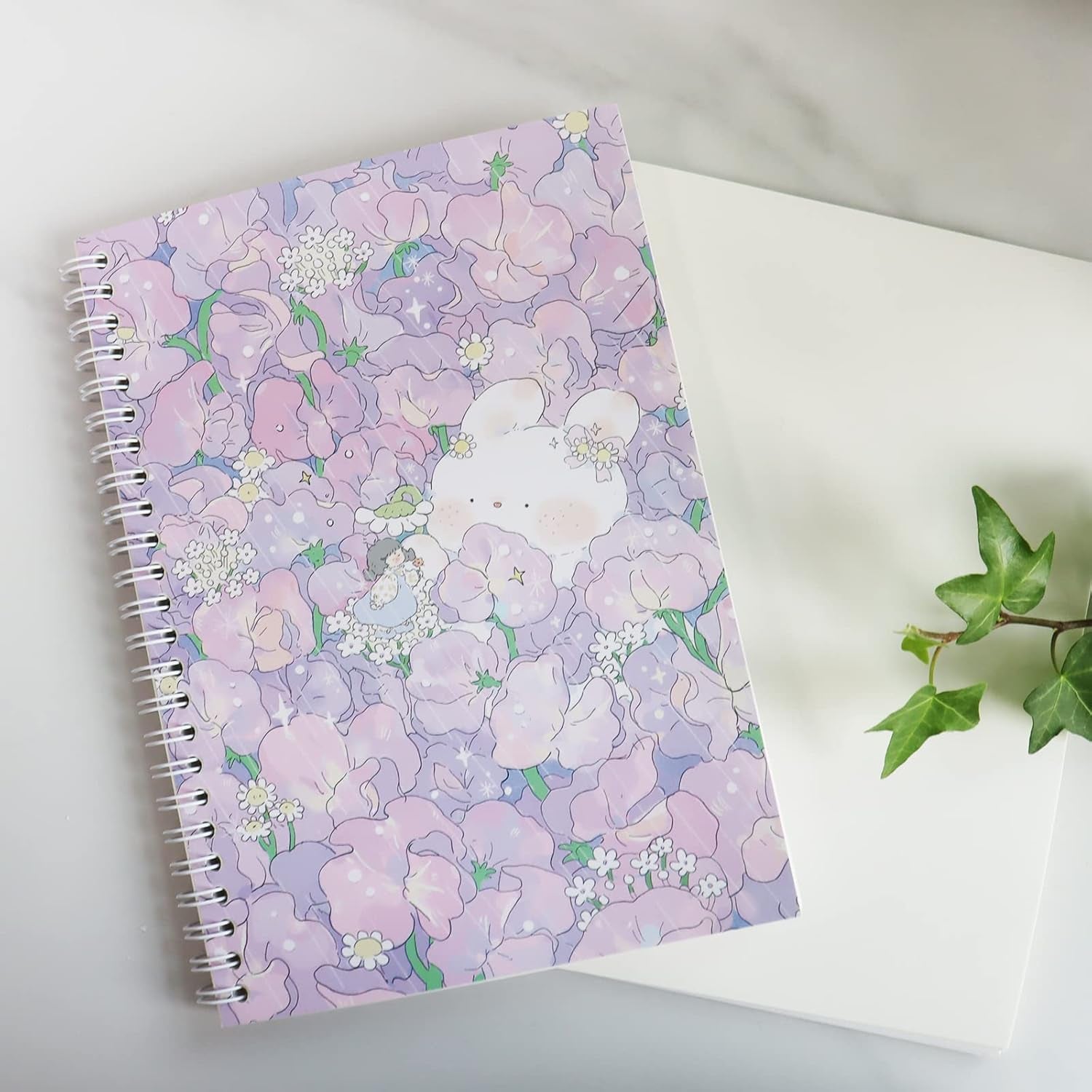 Reusable Sticker Storage Book Collecting Album Blank Stickers Organizer Book A5 Size with 40 Sheets Blank Release Paper for Stickers Holder Collection (PURPLE)