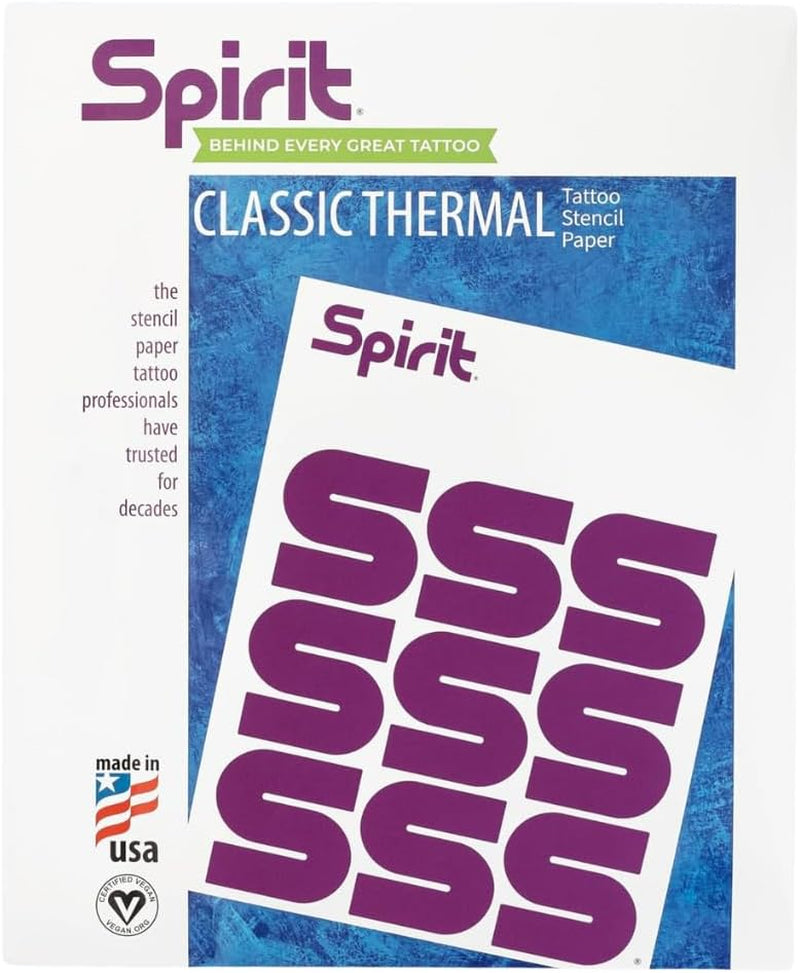 ® Classic Thermal Tattoo Transfer Paper 8.5" X 11" - 100 Sheets