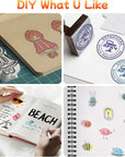 Large Finger Ink Pads for Kids Washable Craft Ink Stamp Pads, 16 Color DIY for Rubber Stamps, Paper, Scrapbooking, Wood Fabric, Best Gift for Kids(3.27"X4.39")