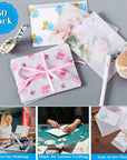 Vellum Paper,  115GSM Transparent Vellum Paper 8.5 X 11 Translucent Clear Printer Paper for Printing Invitation Cards Tracing