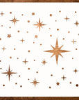 Large Star Stencil for Painting (12X16 Inch) - Twinkle Star Wall Stencil for Painting Large Pattern on Wood, Canvas, Tile, Fabric and Furniture – Reusable and Easy to Use Paint Stencils for Home Décor
