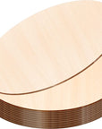 12PACK Wood Rounds for Crafts, 12 Inch Unfinished Wood Circles Discs for Door Hanger Sign Blank, Particle Board for Wreath Boards Crafts Painting and Christmas Halloween Decoration