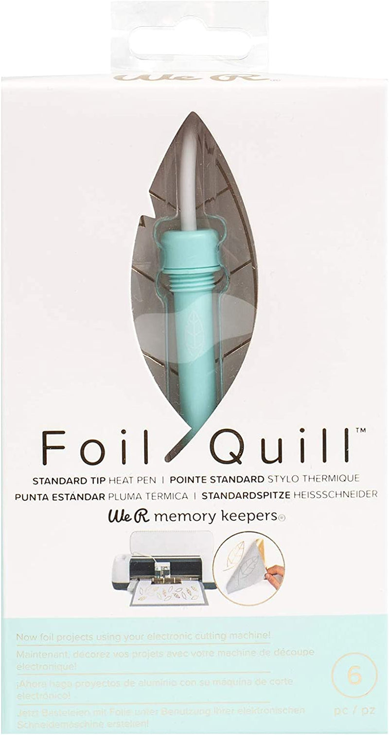 Foil Quill Standard Tip Pen, Make Custom Designs for Planners, Journals, Cards, Scrapbook Pages, and More, Heat-Resistant Grip, On-The-Go USB Plug, Craft Projects