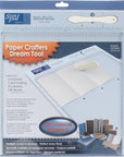 SP108 Eighths Measuring and Scoring Board, 12" by 12", 1/8" Space Grooves